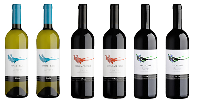 Gaja's Fasane - Degustationskarton